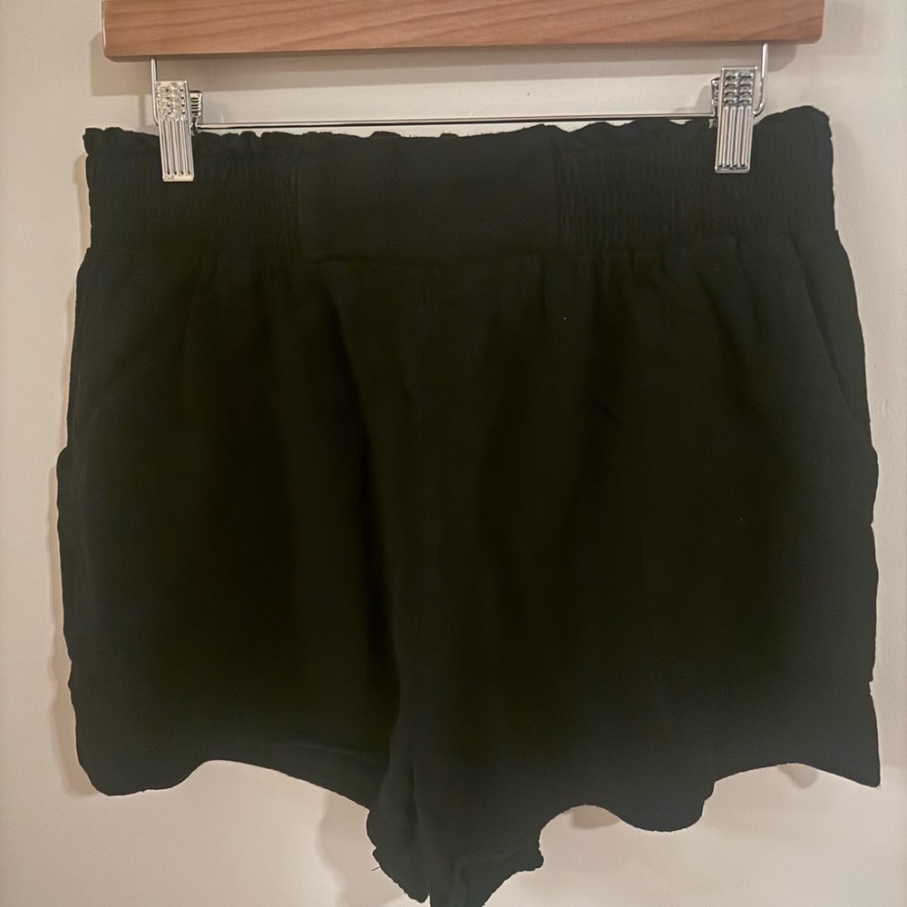 Automet Black Sleeveless Tank Top and short set size large like new - Picture 4 of 5